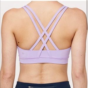 Lululemon Energy Bra sz 4 lilac like new